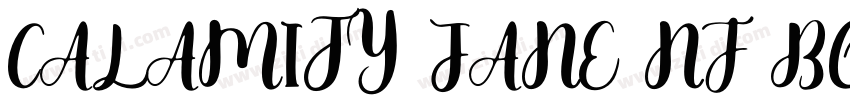 CALAMITY JANE NF BOL字体转换